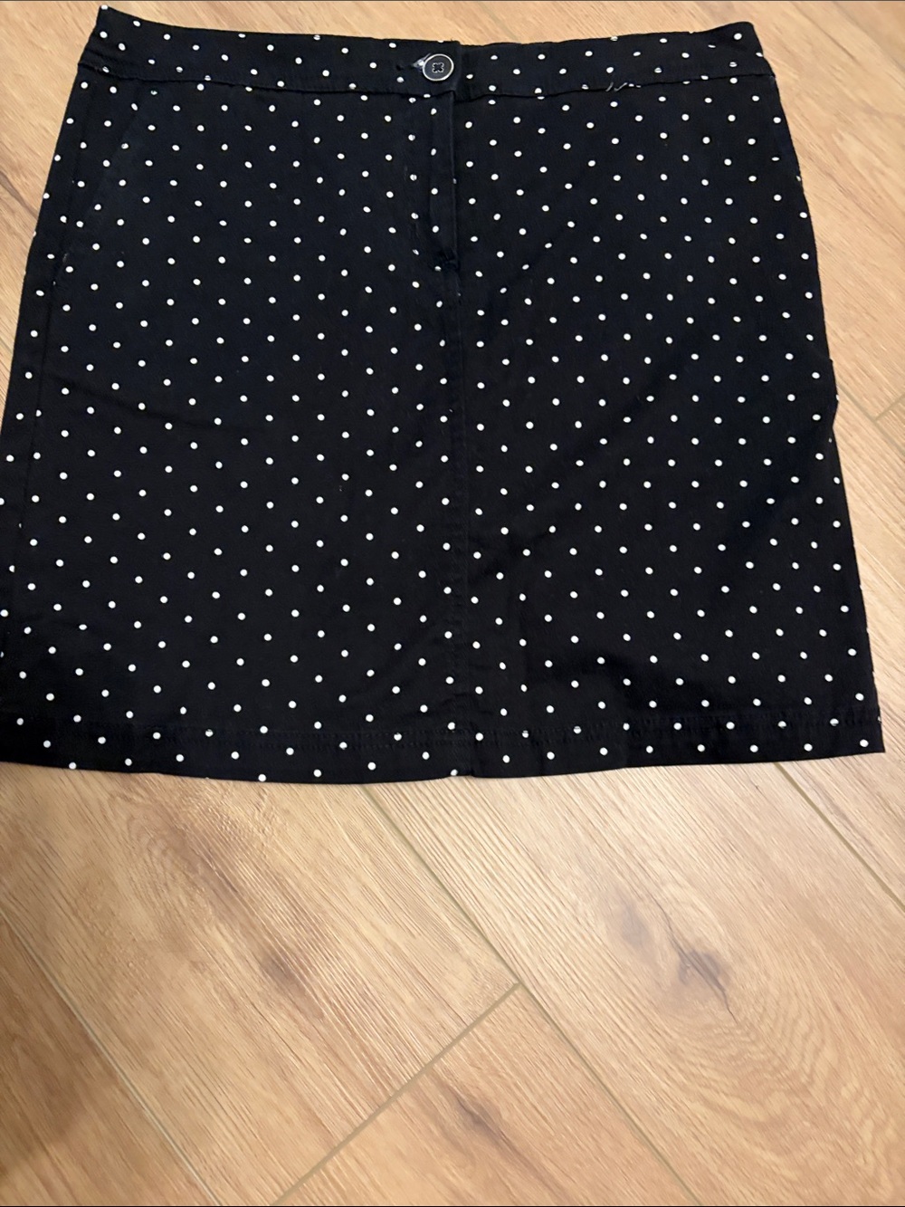 Black Polka Dot A-Line Skort - Classic Women’s Style